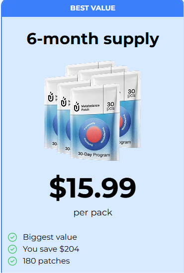 Purisaki 6-month supply best value pack