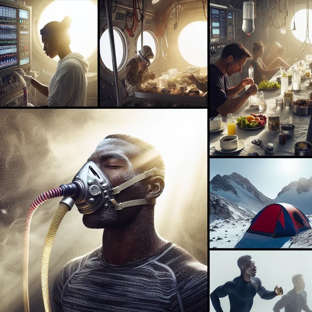 Hypoxic and altitude training