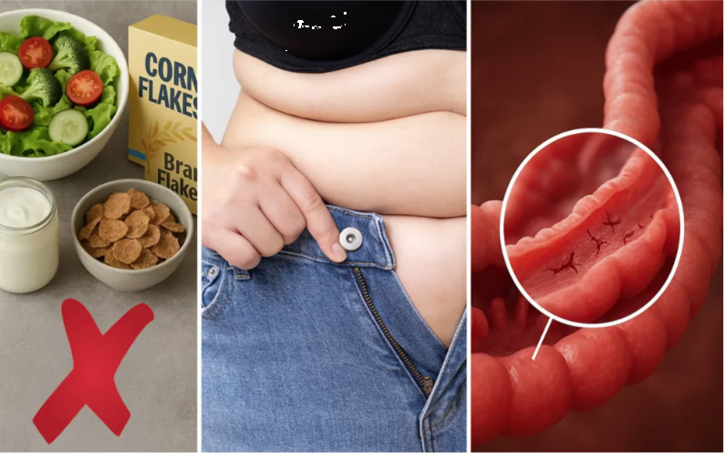 Hidden toxins from processed foods causing belly fat and gut inflammation